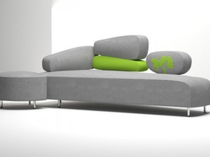 sofa bruhl Modelo 3D