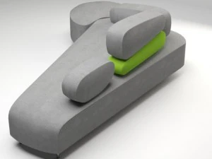 sofa bruhl 3D Model