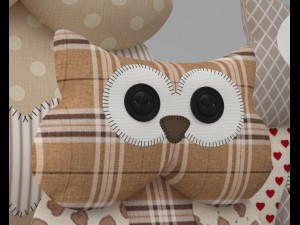 toys owls 3D Model