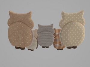 toys owls 3D Model