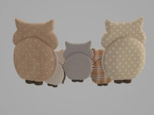 toys owls 3D Model