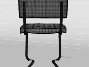chair expo square 3D Model