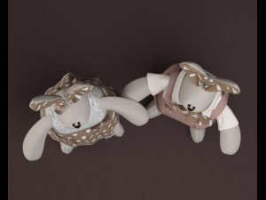 tilda hares 3Dモデル