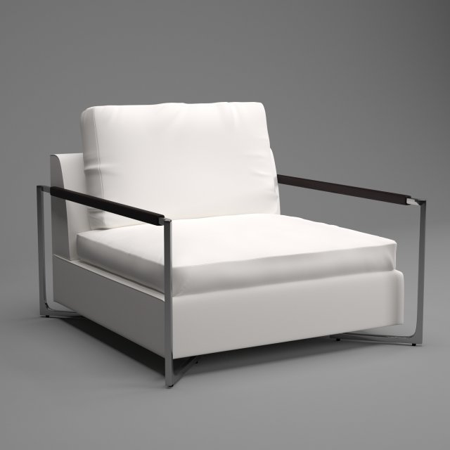 armchair saba 3D Model .c4d .max .obj .3ds .fbx .stl .blend 