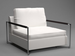 armchair saba 3D Model