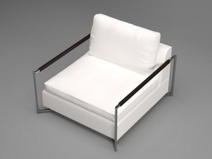 armchair saba 3D Model