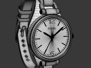 fossil georgia watch 3D Model