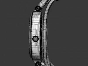 fossil georgia watch 3D Model
