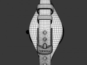 fossil georgia watch 3D Model