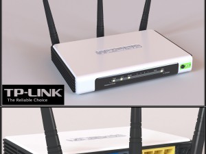 tp-link tl wr 940n 3D Model