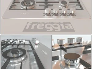 piano cottura hf640 vgtx Modello 3D