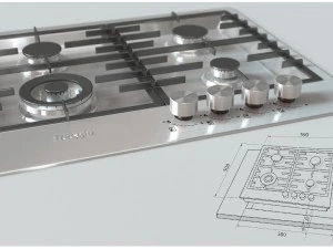 hob hf640 vgtx 3D Model