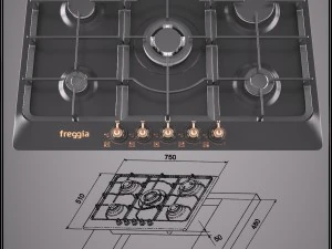 freggia hr 750 vgtan 3D Model