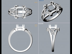 jring4 3Dプリントモデル