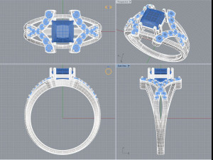 jring4 3Dプリントモデル