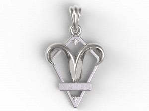 jpendant6 aries 3D 프린트 모델