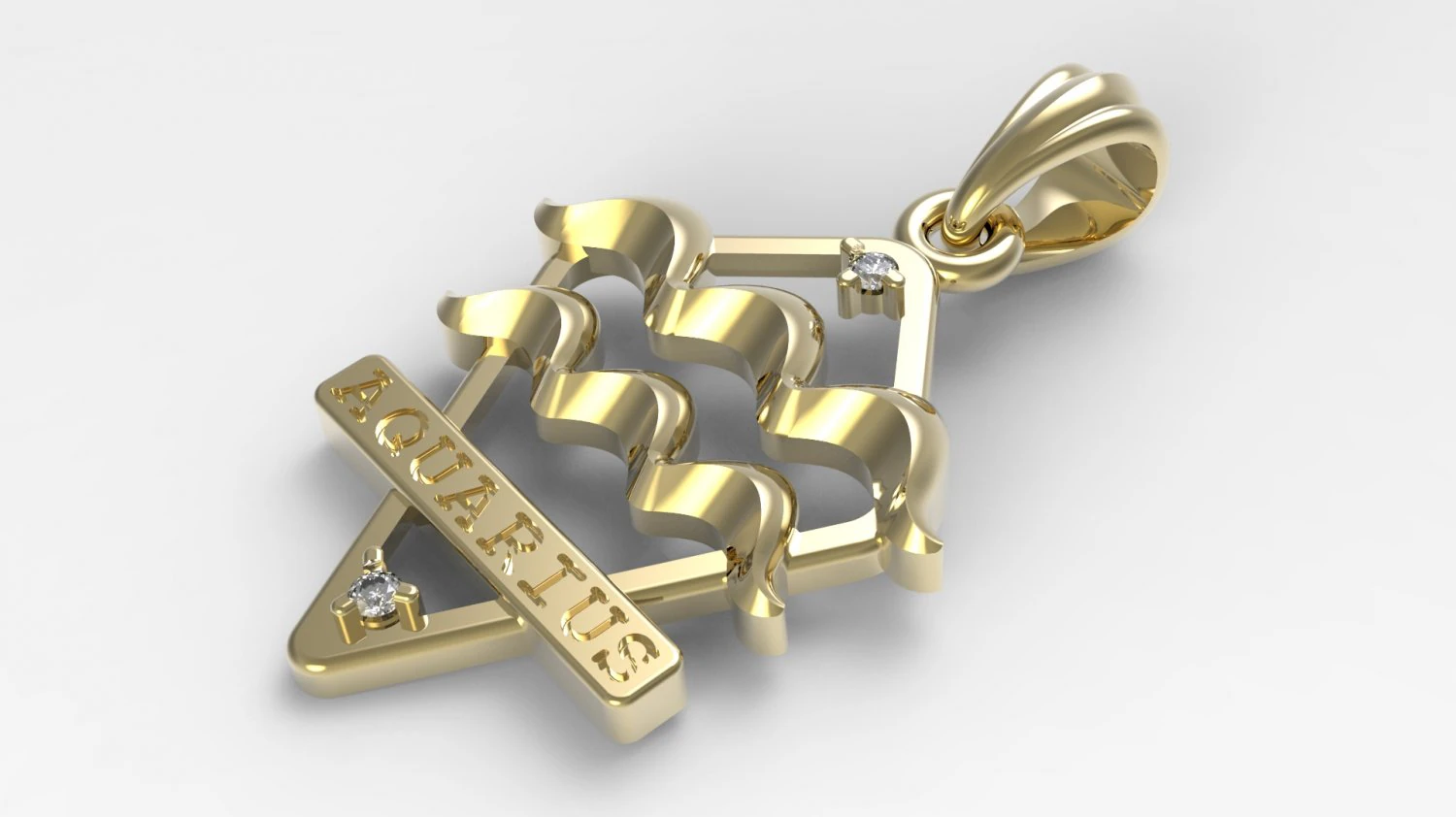 jpendant9 aquarius 3D Print Model .c4d .max .obj .3ds .fbx .stl .blend 