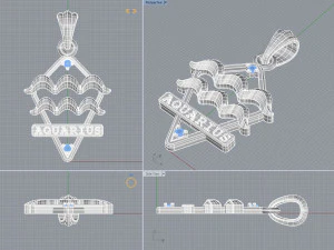 jpendant9 aquarius 3D Print Model
