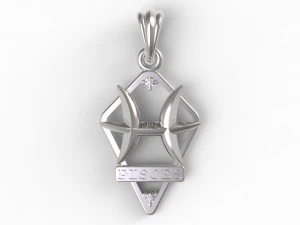 jpendant10 pisces 3D Print Model