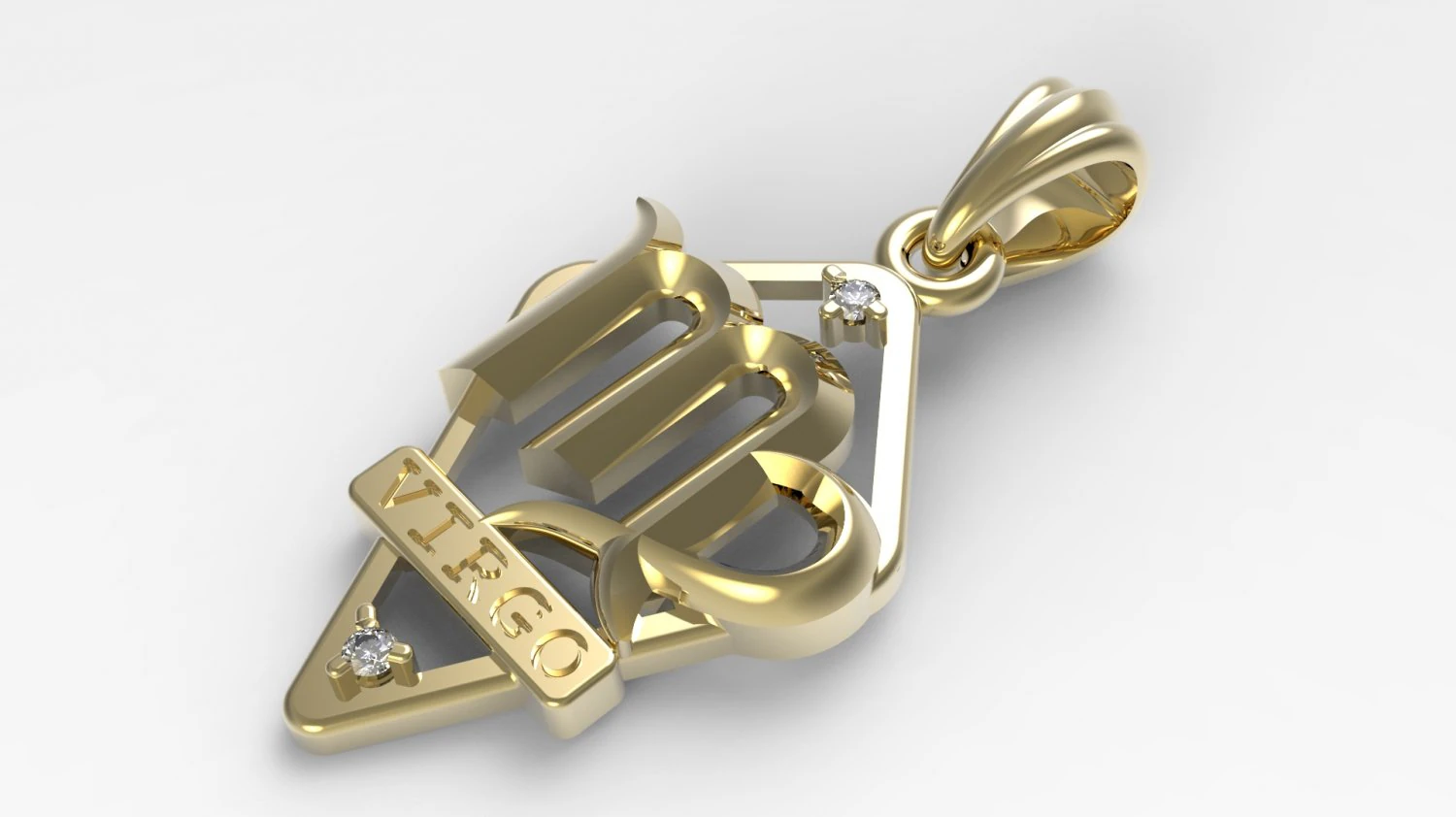jpendant12 virgo 3D Print Model .c4d .max .obj .3ds .fbx .stl .blend 