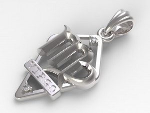 jpendant12 virgo 3D 打印模型