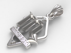 jpendant13 scorpio Modelo de Impressão 3D