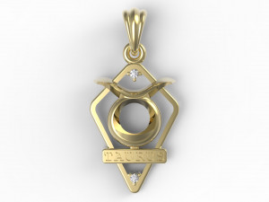 jpendant15 taurus Modelo de impresión 3D