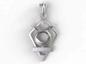 jpendant15 taurus 3D Print Model