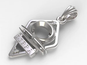 jpendant16 libra 3D Print Model