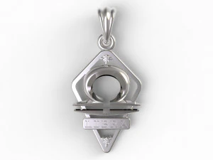 jpendant16 libra 3D Print Model