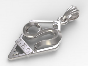 jpendant17 leo 3D Принт Модель