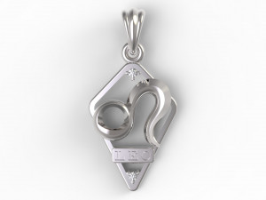 jpendant17 leo 3D Принт Модель