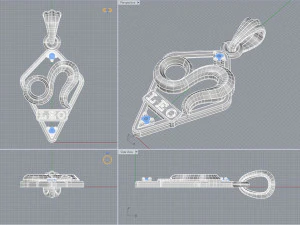 jpendant17 leo 3D Print Model