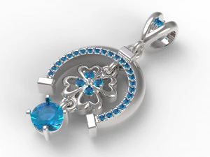 jpendant19 lucky 3D Print Model