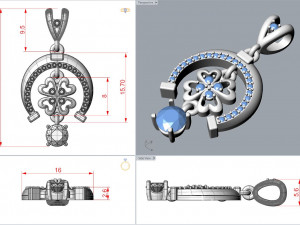 jpendant19 lucky 3D Принт Модель