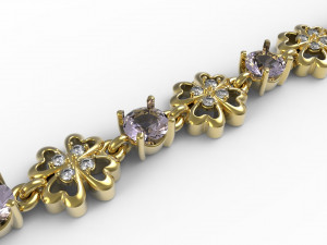 jbracelet20 lucky 3D 프린트 모델