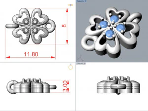 jbracelet20 lucky 3D Print Model