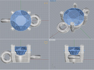 jbracelet20 lucky 3D 프린트 모델