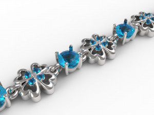 jbracelet20 lucky 3D 프린트 모델