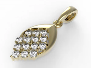 jpendant22 corn 3D Print Model