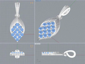 jpendant22 corn 3D Print Model