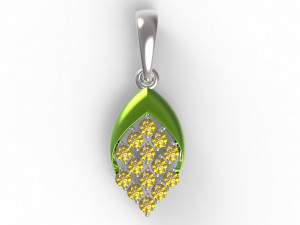 jpendant22 corn 3D-printmodel