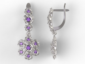 jearrings23 flowers 3D-Druckmodell