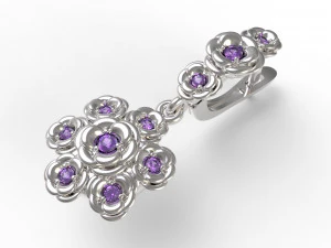 jearrings23 flowers 3D Print Model