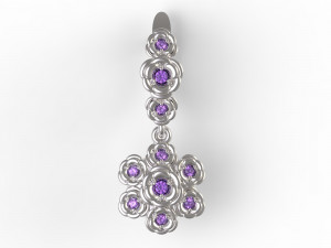 jearrings23 flowers Modèles 3D en vedette