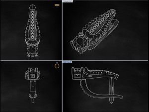 jearrings24 3D Print Model