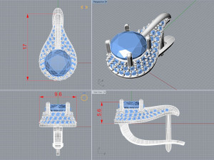 jearrings26 Modello di stampa 3D