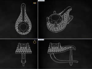 jearrings26 Modello di stampa 3D