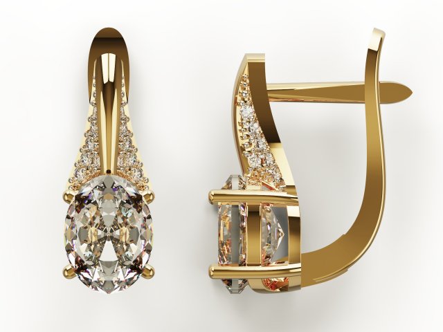 jearrings27 Model Cetak 3D .c4d .max .obj .3ds .fbx .stl .blend 