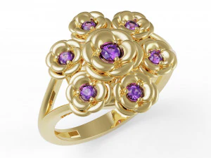 jring23 flowers 3D Print Model
